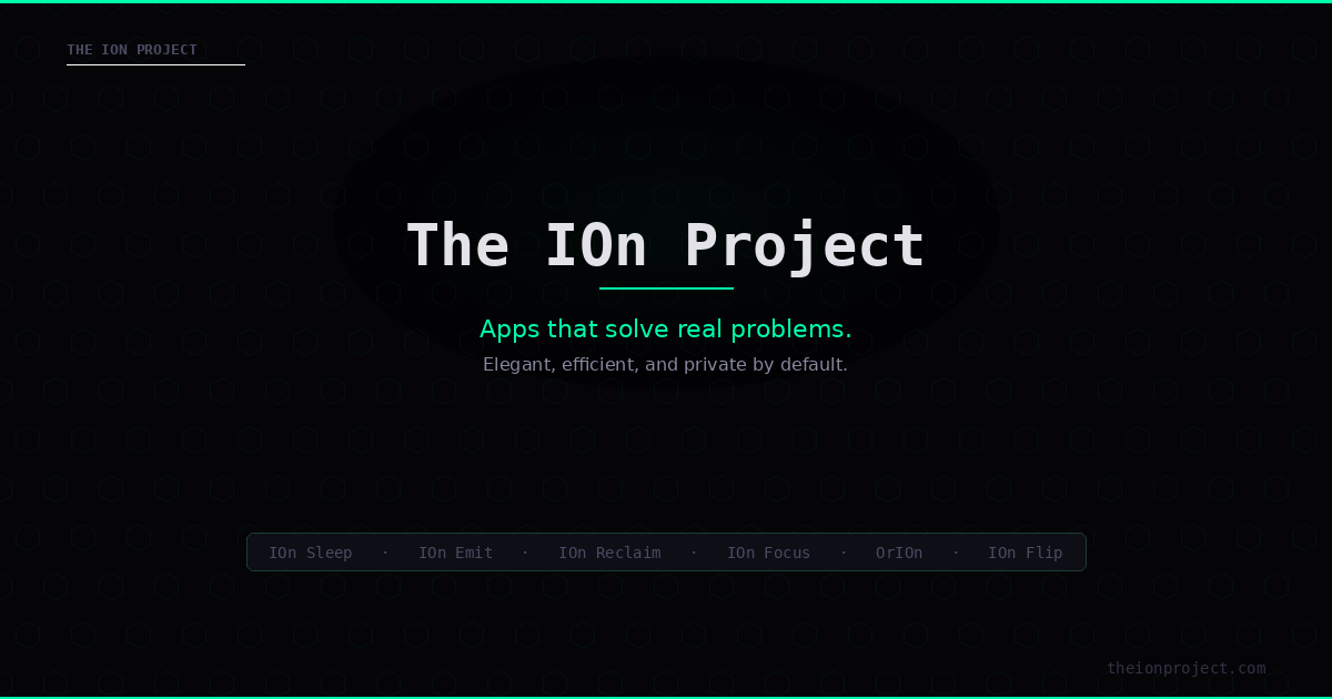 theionproject.com image